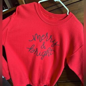 Merry and Bright sweatshirt